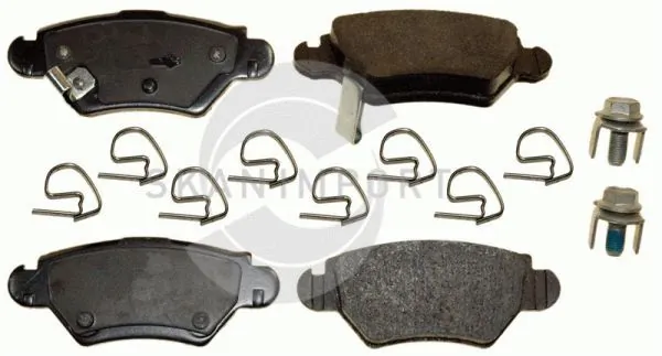 SKANIMPORT fékbetétkészlet, tárcsafék - BHO 8598SK - TothCarparts