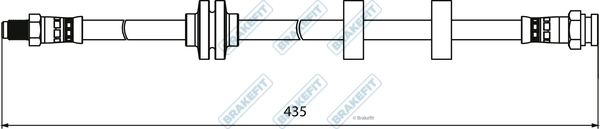 APEC fékcső - BHO4078 - TothCarparts