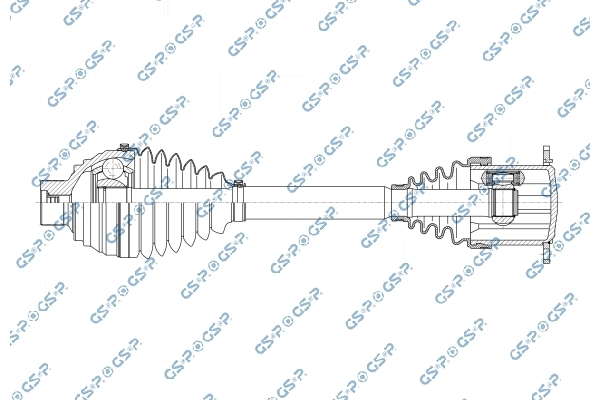 MDR hajtótengely - GSP-201529OL - TothCarparts