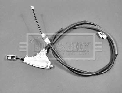BORG & BECK huzal, rögzítőfék - BKB1857 - TothCarparts
