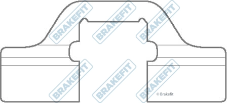 APEC tartozékkészlet, tárcsafékbetét - BKT1008 - TothCarparts