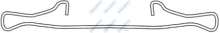 APEC tartozékkészlet, tárcsafékbetét - BKT1035 - TothCarparts