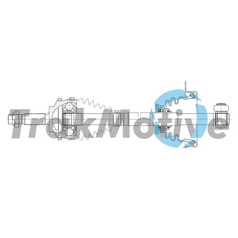 AUTOTEAM hajtótengely - G302286 - TothCarparts