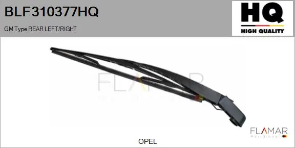 FLAMAR törlőkar, ablaktörlő - BLF310377HQ - TothCarparts