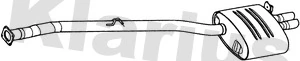 KLARIUS hátsó hangtompító - BM422B - TothCarparts