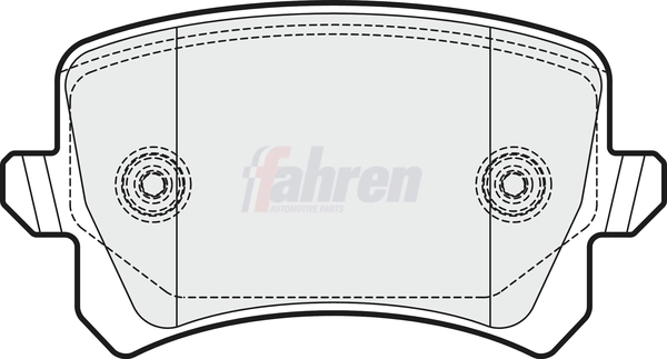Fahren fékbetétkészlet, tárcsafék - FBP3244 - TothCarparts