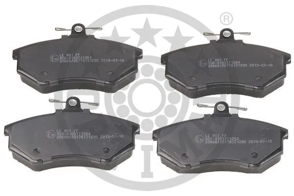 OPTIMAL fékbetétkészlet, tárcsafék - BP-09271 - TothCarparts