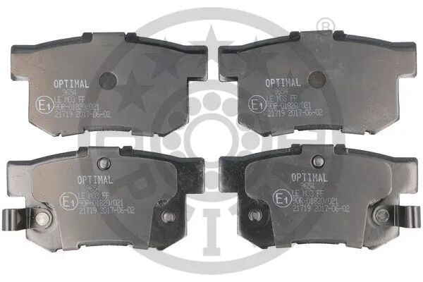 OPTIMAL fékbetétkészlet, tárcsafék - BP-09654 - TothCarparts