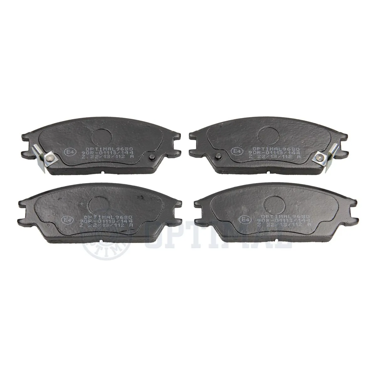 OPTIMAL fékbetétkészlet, tárcsafék - BP-09680 - TothCarparts