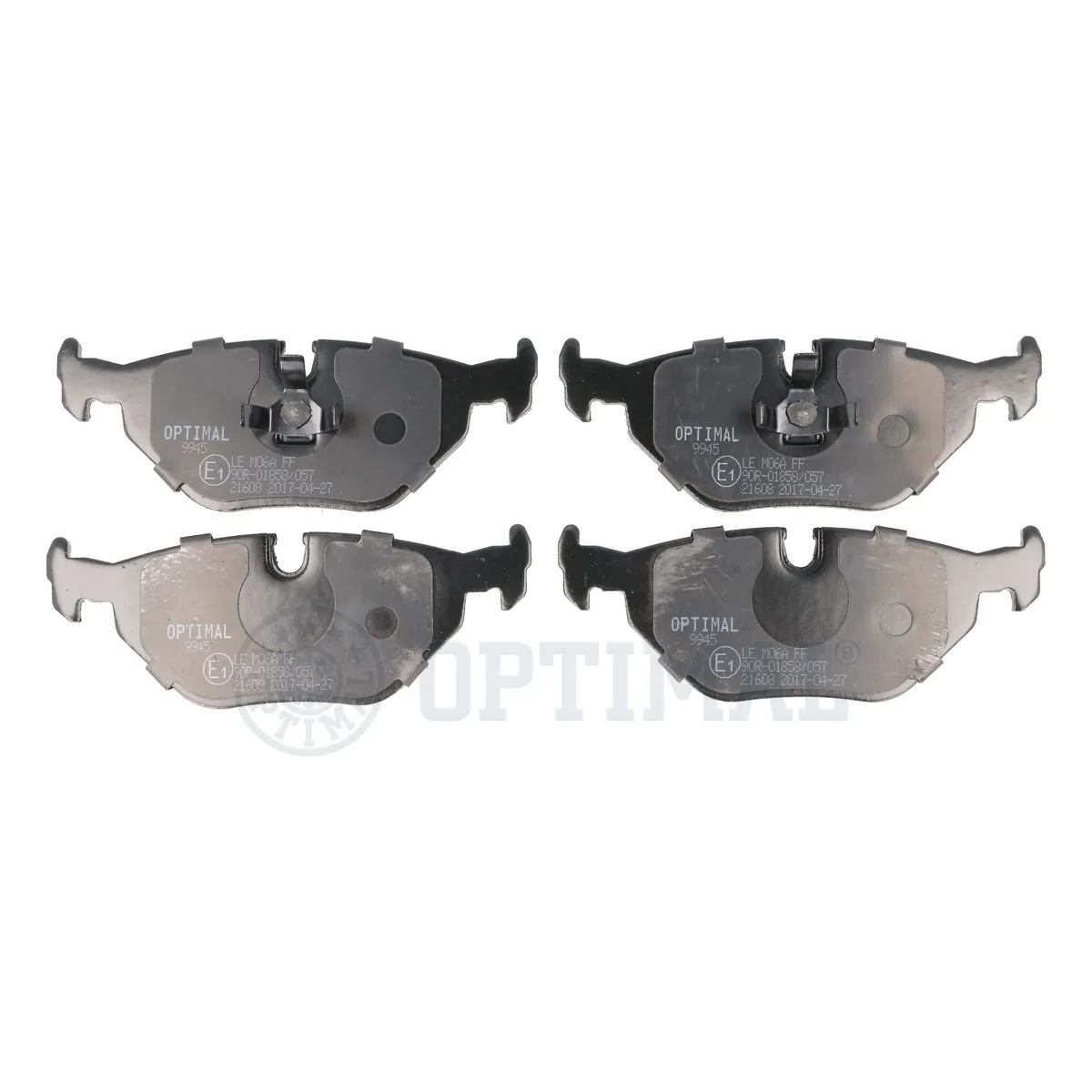 OPTIMAL fékbetétkészlet, tárcsafék - BP-09945 - TothCarparts