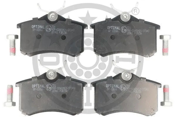 OPTIMAL fékbetétkészlet, tárcsafék - BP-10066 - TothCarparts