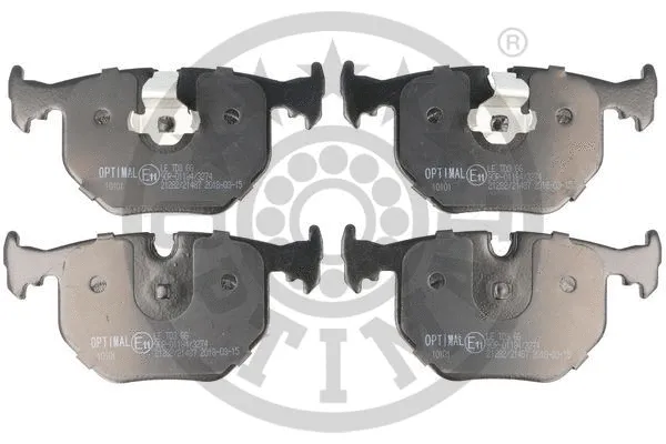 OPTIMAL fékbetétkészlet, tárcsafék - BP-10101 - TothCarparts