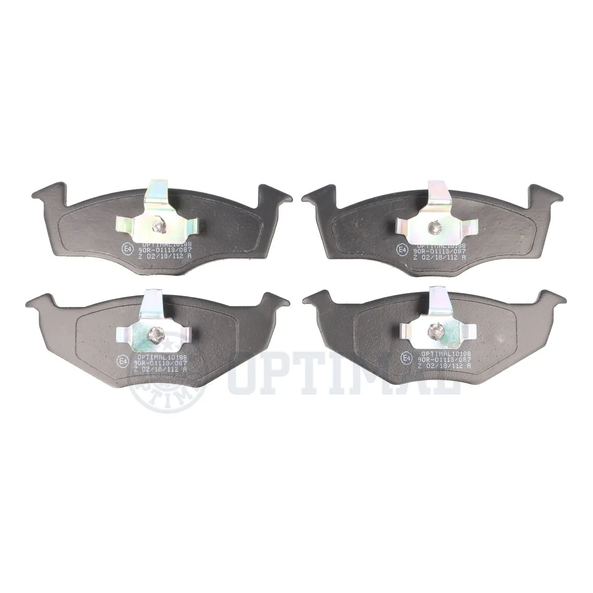 OPTIMAL fékbetétkészlet, tárcsafék - BP-10188 - TothCarparts