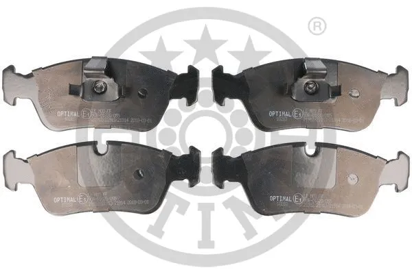 OPTIMAL fékbetétkészlet, tárcsafék - BP-10283 - TothCarparts