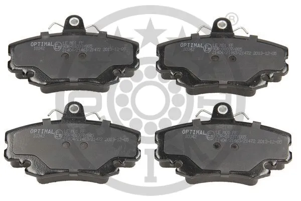 OPTIMAL fékbetétkészlet, tárcsafék - BP-10342 - TothCarparts
