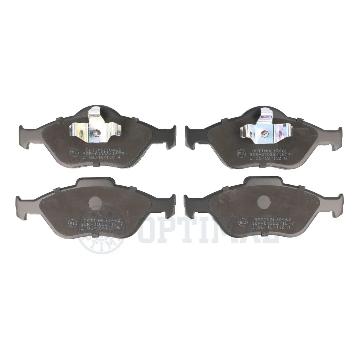 OPTIMAL fékbetétkészlet, tárcsafék - BP-10462 - TothCarparts