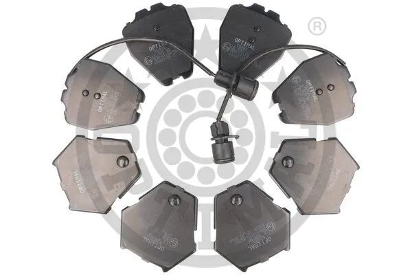 OPTIMAL fékbetétkészlet, tárcsafék - BP-10483 - TothCarparts