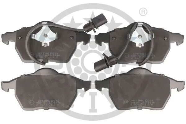 OPTIMAL fékbetétkészlet, tárcsafék - BP-12076 - TothCarparts