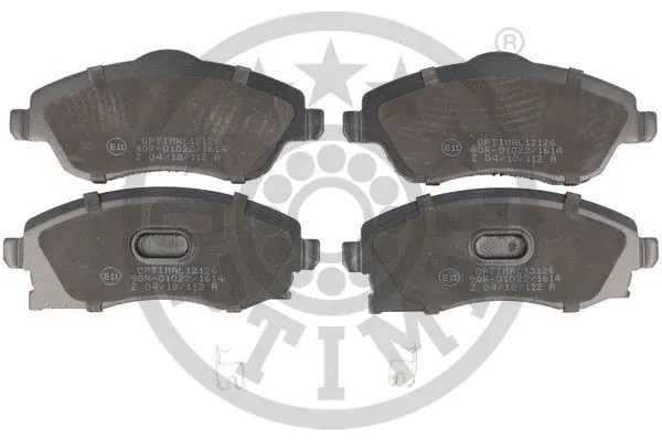 OPTIMAL fékbetétkészlet, tárcsafék - BP-12126 - TothCarparts