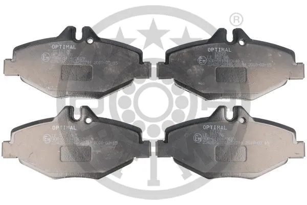 OPTIMAL fékbetétkészlet, tárcsafék - BP-12127 - TothCarparts