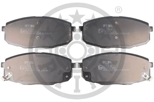 OPTIMAL fékbetétkészlet, tárcsafék - BP-12135 - TothCarparts