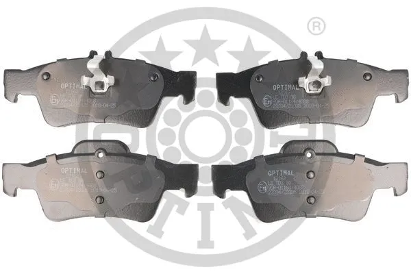 OPTIMAL fékbetétkészlet, tárcsafék - BP-12162 - TothCarparts