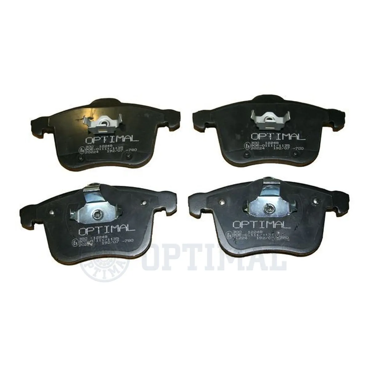 OPTIMAL fékbetétkészlet, tárcsafék - BP-12248 - TothCarparts