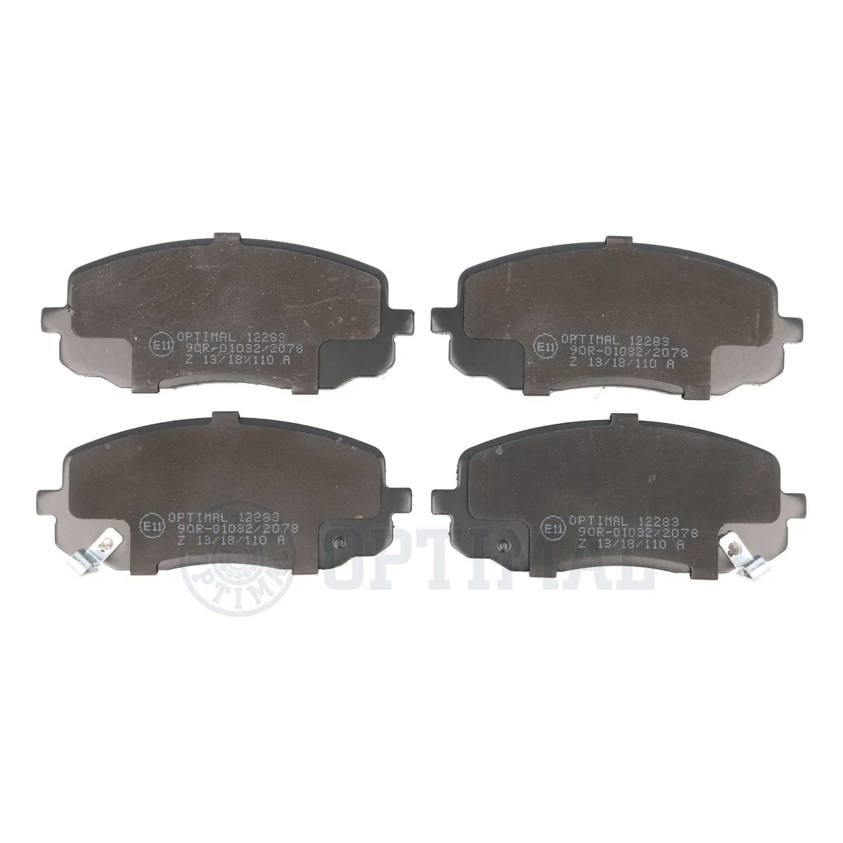 OPTIMAL fékbetétkészlet, tárcsafék - BP-12283 - TothCarparts