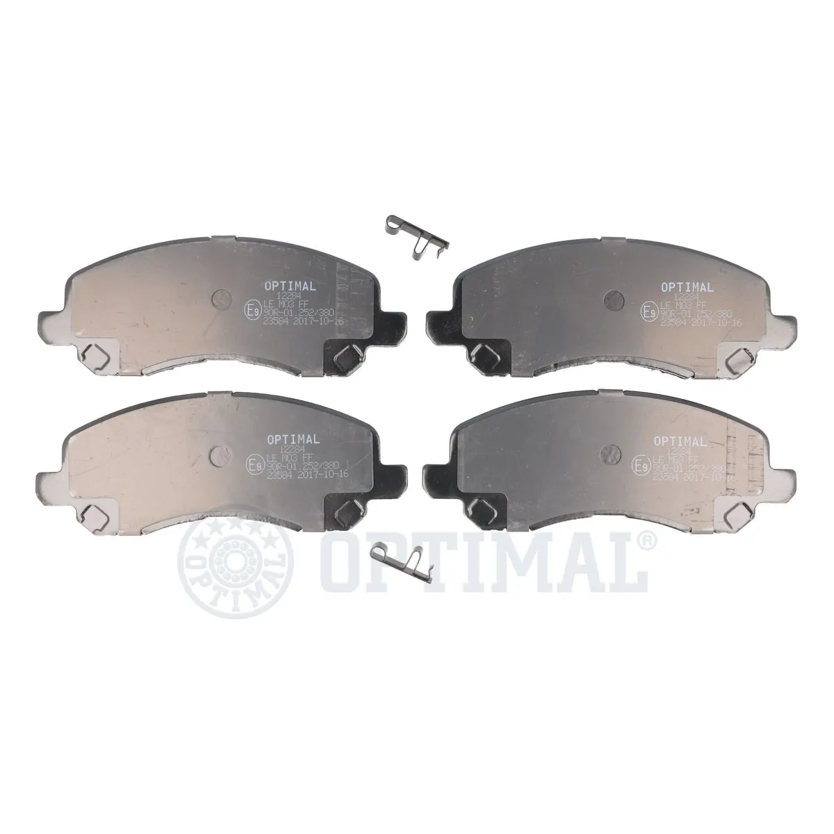 OPTIMAL fékbetétkészlet, tárcsafék - BP-12284 - TothCarparts