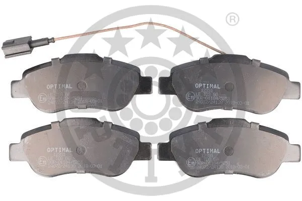 OPTIMAL fékbetétkészlet, tárcsafék - BP-12331 - TothCarparts