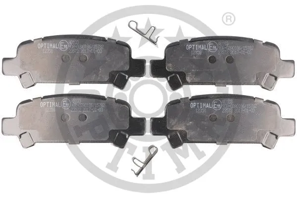 OPTIMAL fékbetétkészlet, tárcsafék - BP-12358 - TothCarparts