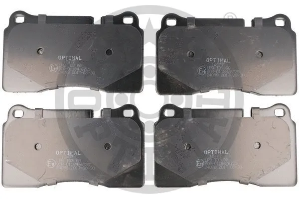 OPTIMAL fékbetétkészlet, tárcsafék - BP-12477 - TothCarparts