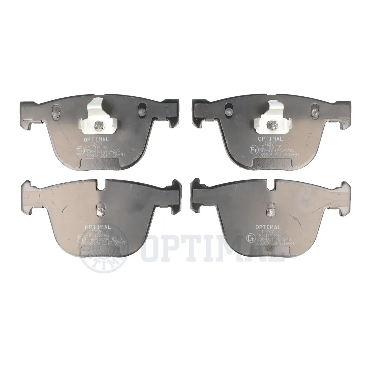 OPTIMAL fékbetétkészlet, tárcsafék - BP-12497 - TothCarparts