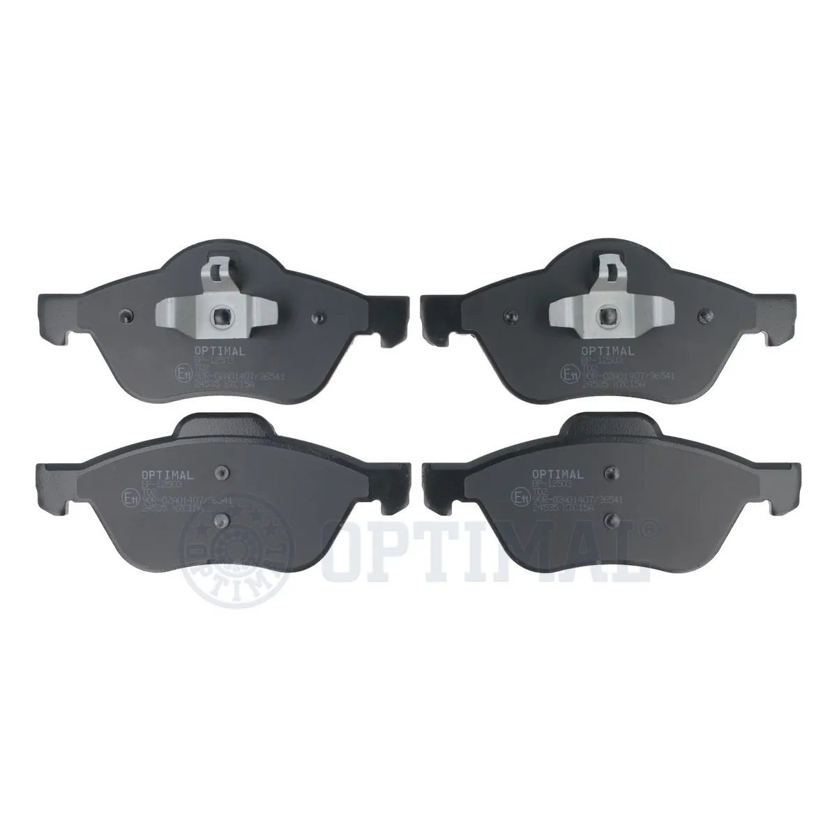 OPTIMAL fékbetétkészlet, tárcsafék - BP-12503 - TothCarparts