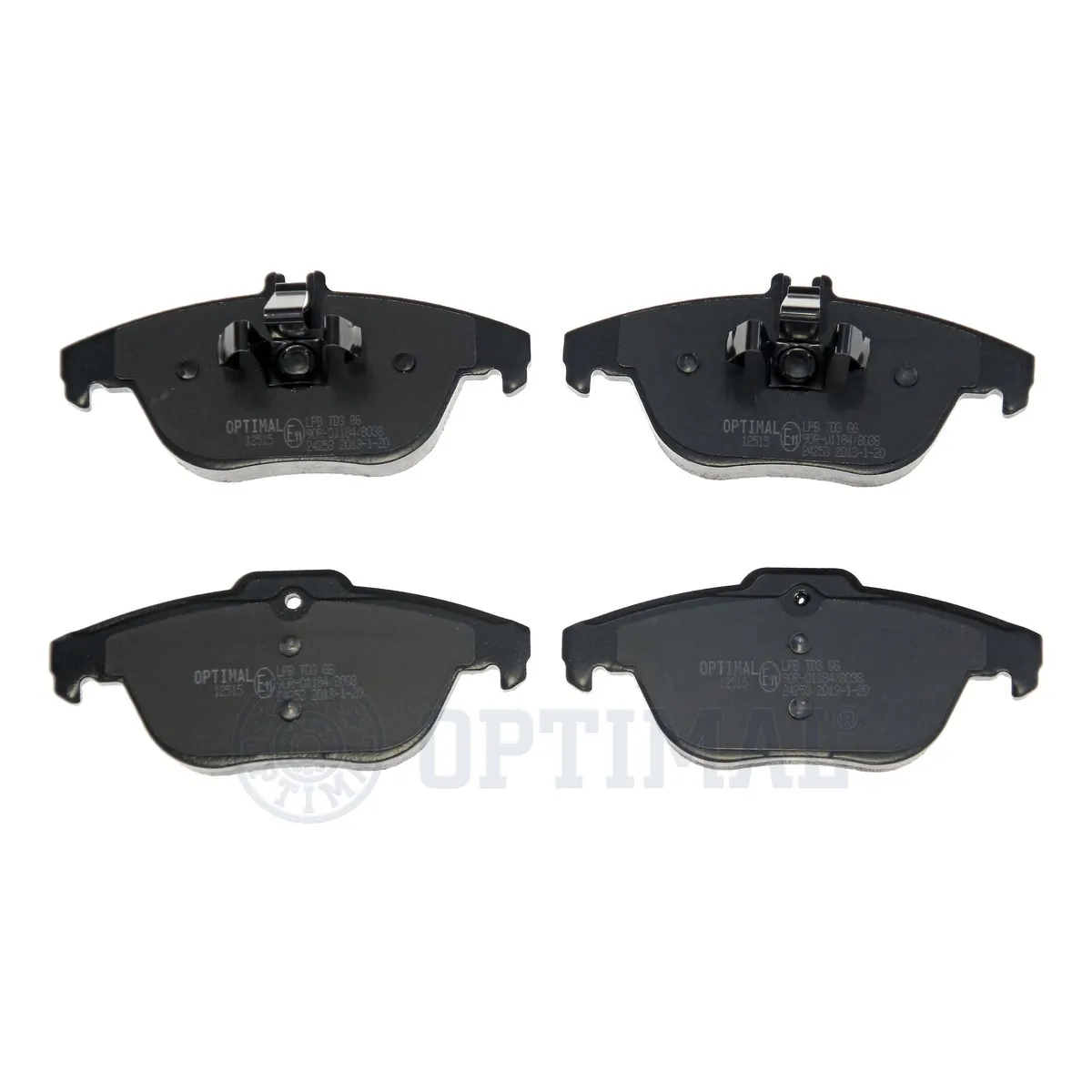 OPTIMAL fékbetétkészlet, tárcsafék - BP-12515 - TothCarparts