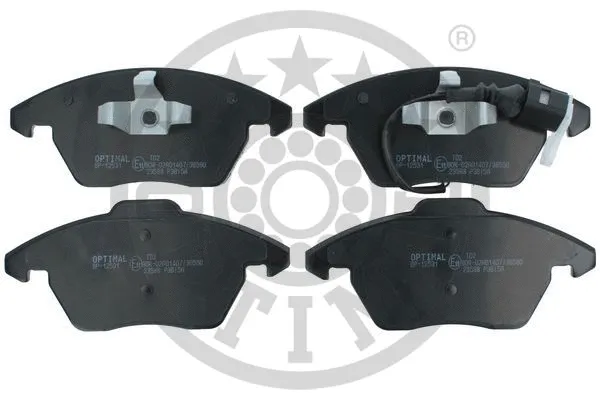 OPTIMAL fékbetétkészlet, tárcsafék - BP-12531 - TothCarparts