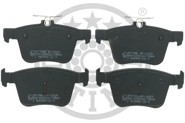 OPTIMAL fékbetétkészlet, tárcsafék - BP-12629 - TothCarparts