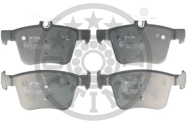 OPTIMAL fékbetétkészlet, tárcsafék - BP-12701 - TothCarparts