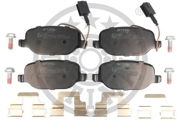 OPTIMAL fékbetétkészlet, tárcsafék - BP-12724 - TothCarparts