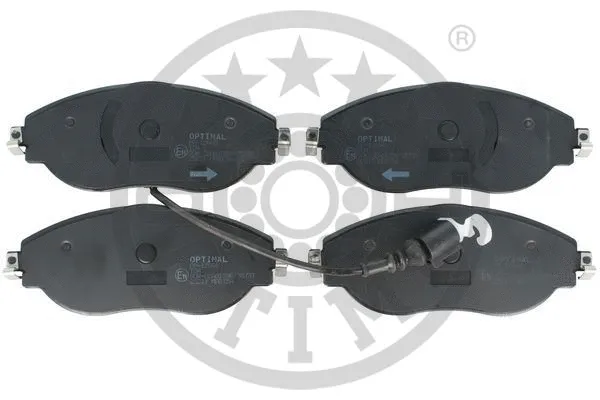 OPTIMAL fékbetétkészlet, tárcsafék - BP-12802 - TothCarparts