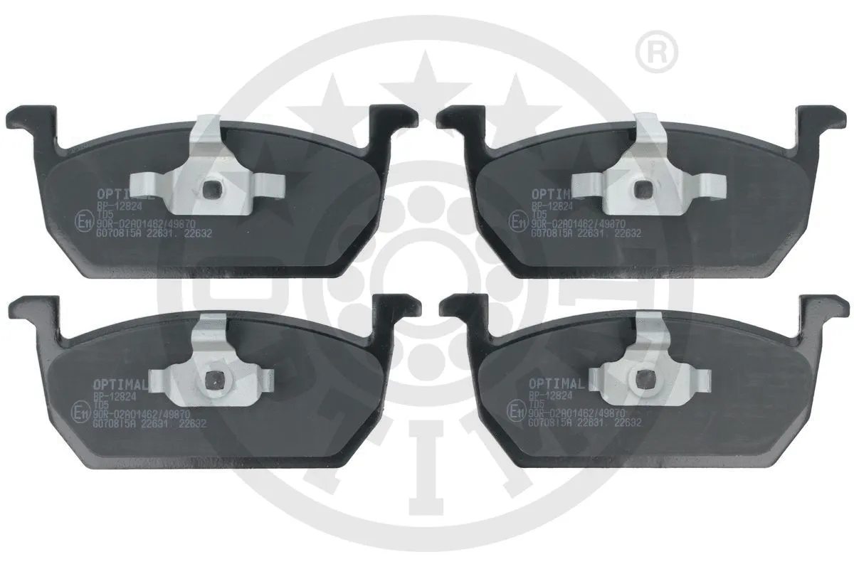 OPTIMAL fékbetétkészlet, tárcsafék - BP-12824 - TothCarparts