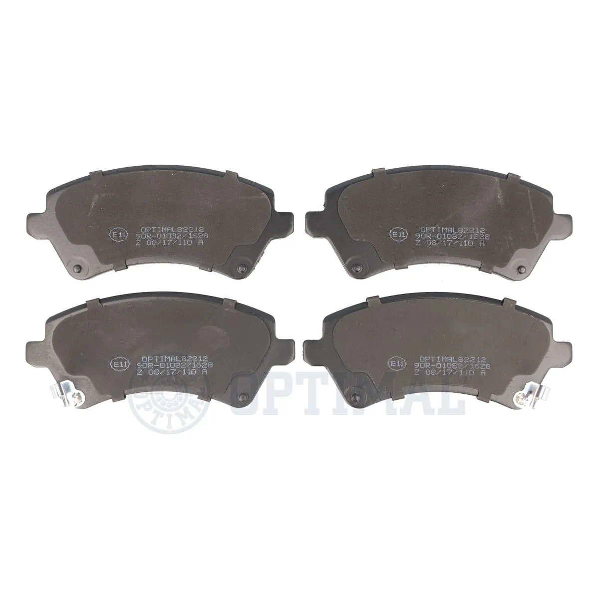 OPTIMAL fékbetétkészlet, tárcsafék - BP-82212 - TothCarparts
