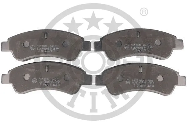 OPTIMAL fékbetétkészlet, tárcsafék - BP-84010 - TothCarparts