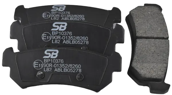 SB fékbetétkészlet, tárcsafék - BP10376 - TothCarparts