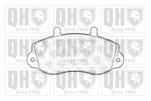 QUINTON HAZELL fékbetétkészlet, tárcsafék - BP1083 - TothCarparts