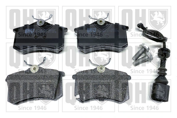 QUINTON HAZELL fékbetétkészlet, tárcsafék - BP1417 - TothCarparts