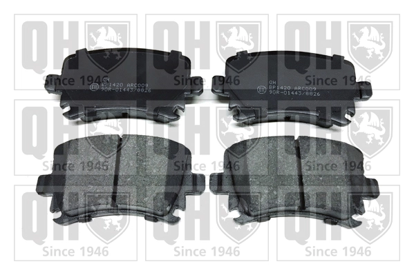 QUINTON HAZELL fékbetétkészlet, tárcsafék - BP1420 - TothCarparts
