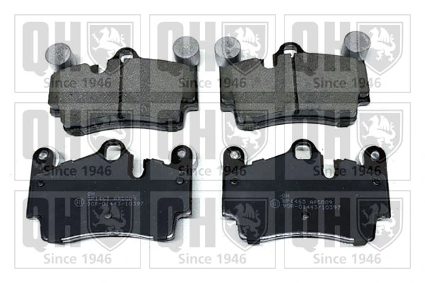 QUINTON HAZELL fékbetétkészlet, tárcsafék - BP1463 - TothCarparts