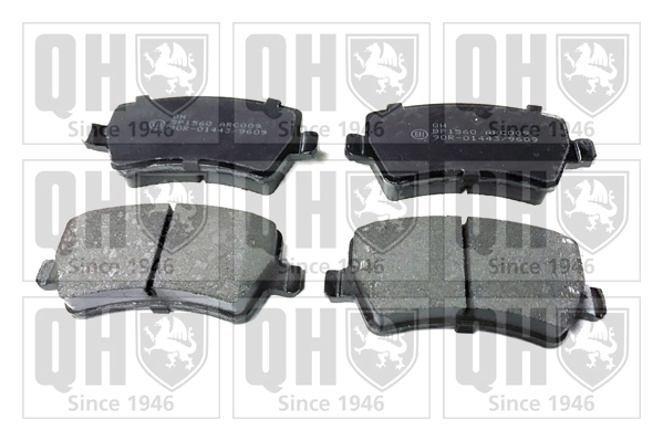 QUINTON HAZELL fékbetétkészlet, tárcsafék - BP1560 - TothCarparts