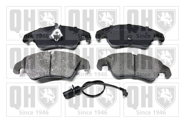 QUINTON HAZELL fékbetétkészlet, tárcsafék - BP1648 - TothCarparts